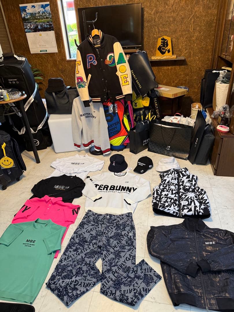 パーリーゲイツ&MASTER BUNNY EDITION ウェア13点セット