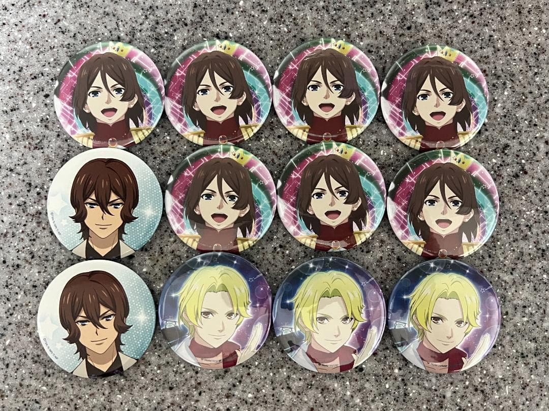 キンツア 韓国特典 法月仁 氷室聖 缶バッジ