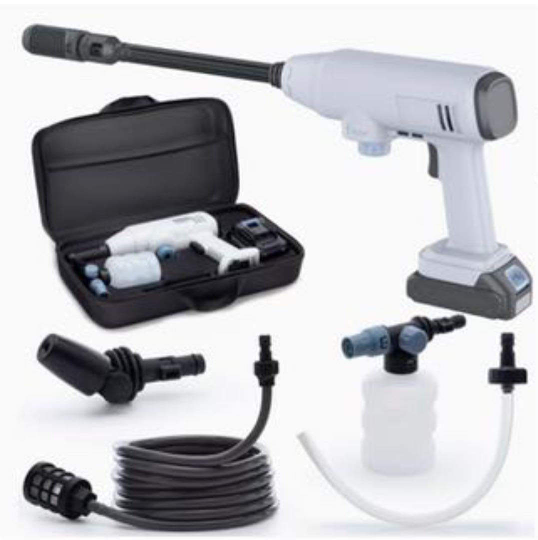 高圧洗浄機 コードレス 充電式 ポータブル 軽量　大容量バッテリー