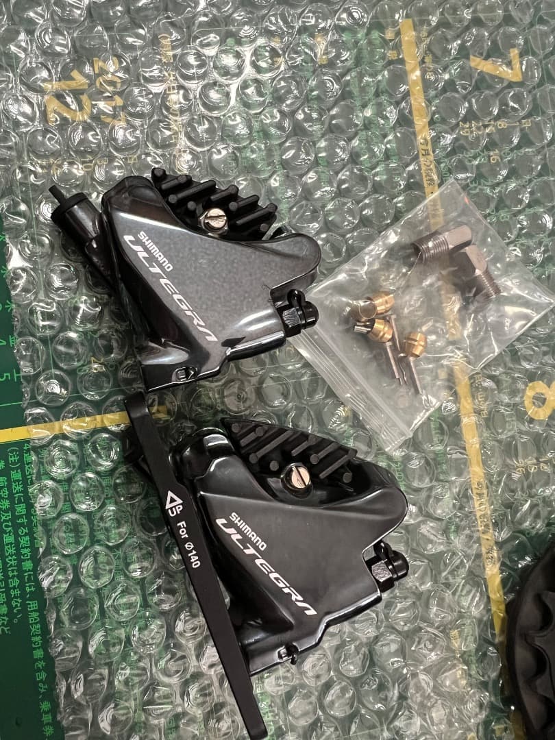 Ultegra R8020 油圧グループセット、Ridea RD6 C38 付き