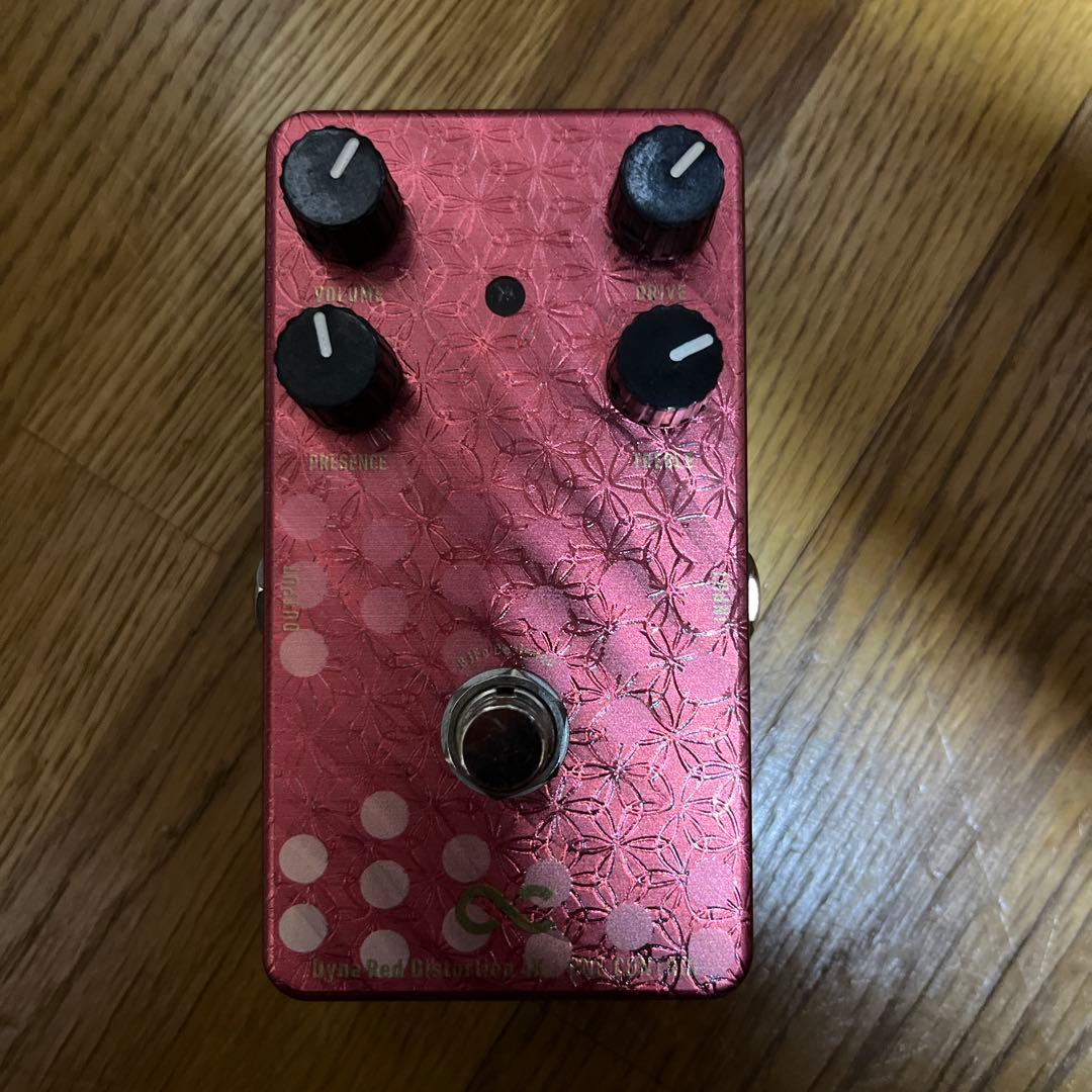 ギター One control Dyna Red Distortion 4K