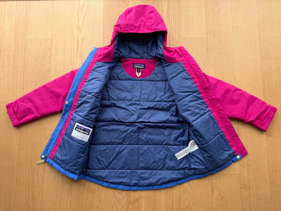 パタゴニア ガールズ エブリデイ レディ ジャケット&スノーベルパンツ Sサイズ