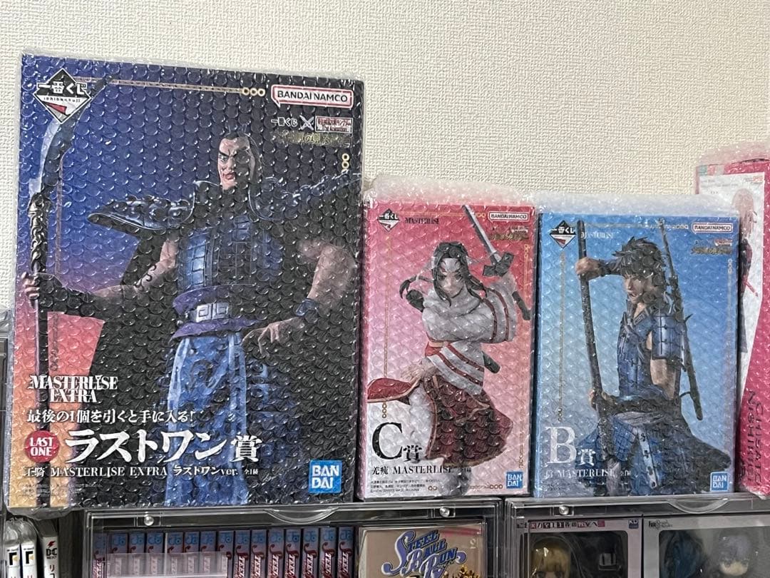 【新品未開封品】キングダム　一番くじ　王騎　信　羌瘣