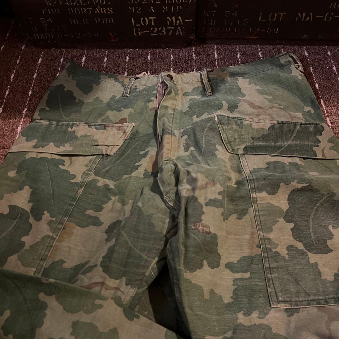 60S ベトナム戦　ミッチェルパターン　ミッチェルカモ　KAMO 迷彩パンツ