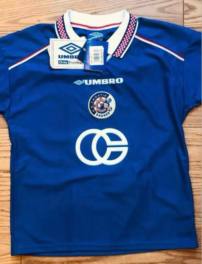 1999 三浦知良 キングカズ クロアチアザグレブ ユニフォーム 新品 タグ付き
