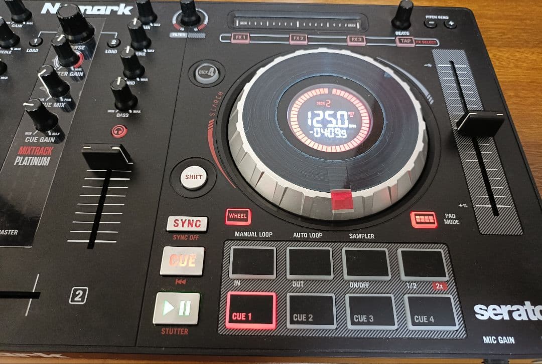 Numark MIXTRACK PLATINUM DJコントローラー　ジャンク