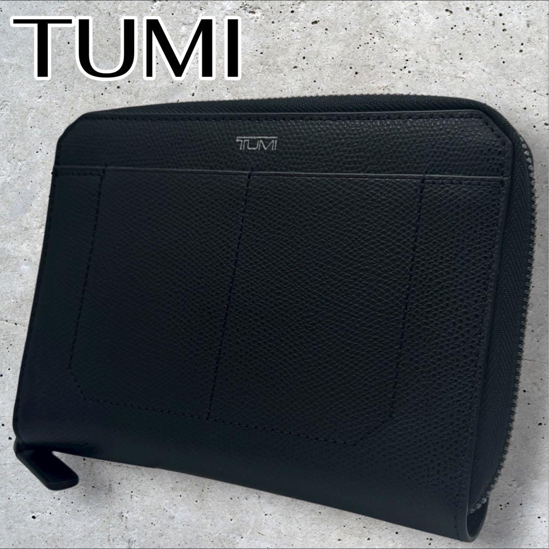 TUMI トゥミ 本革 パスポートケース 財布 ウォレット 通勤ビジネス