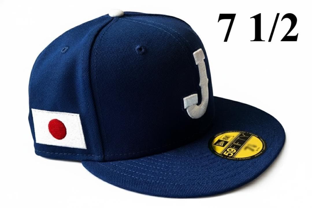 WBC 2026 侍ジャパン Jロゴ サムライブルー 59FIFTY 7 1/2