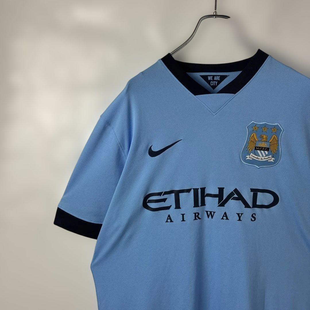 サッカーユニフォーム　マンチェスターシティー　2014 ナイキNIKE 代表