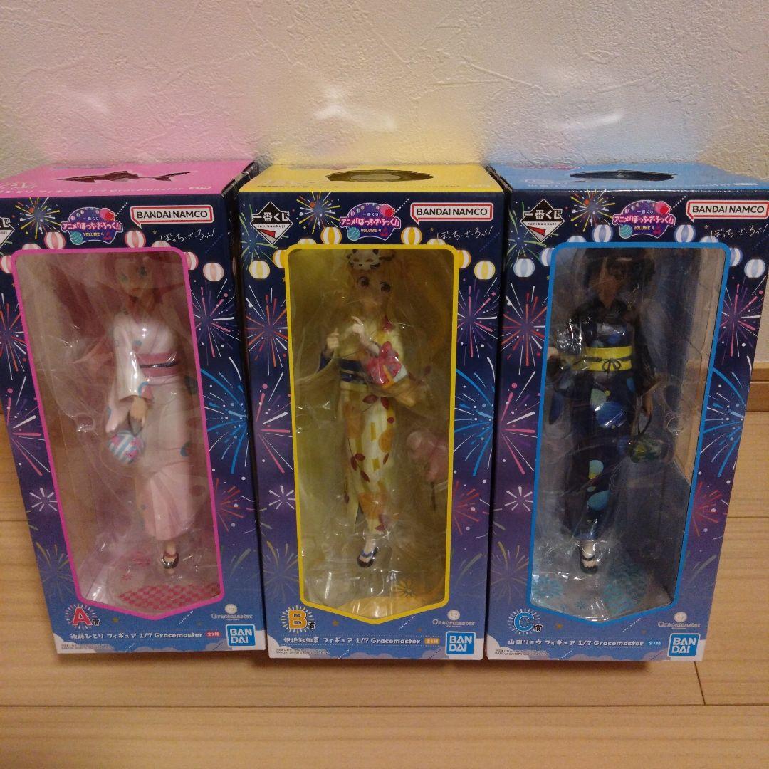 ゆ*様 一番くじぼっちざろっく　 A賞後藤ひとりB賞山田リョウC賞伊地知虹夏フィ