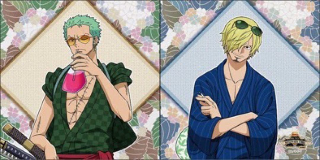 ワンピース 座布団 ゾロ サンジ