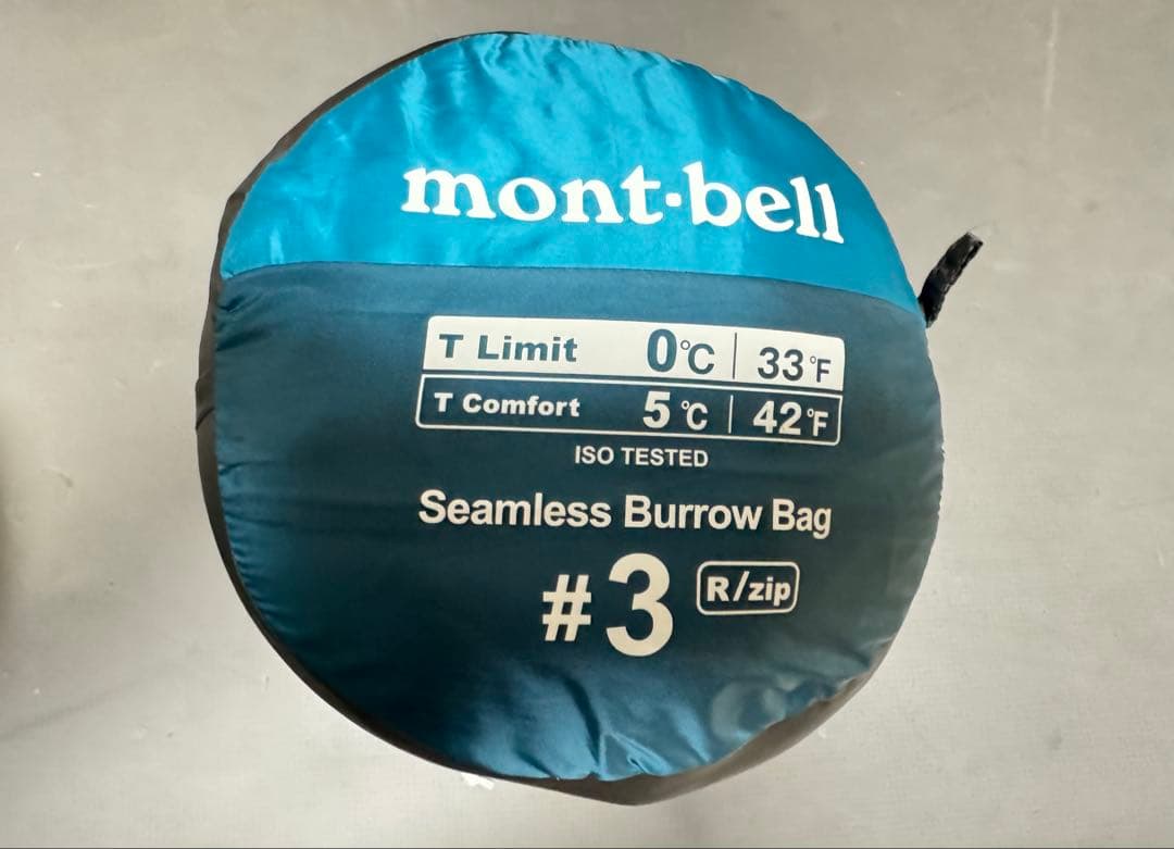 【未使用・美品】モンベル シームレス バロウバッグ #3｜適切保管