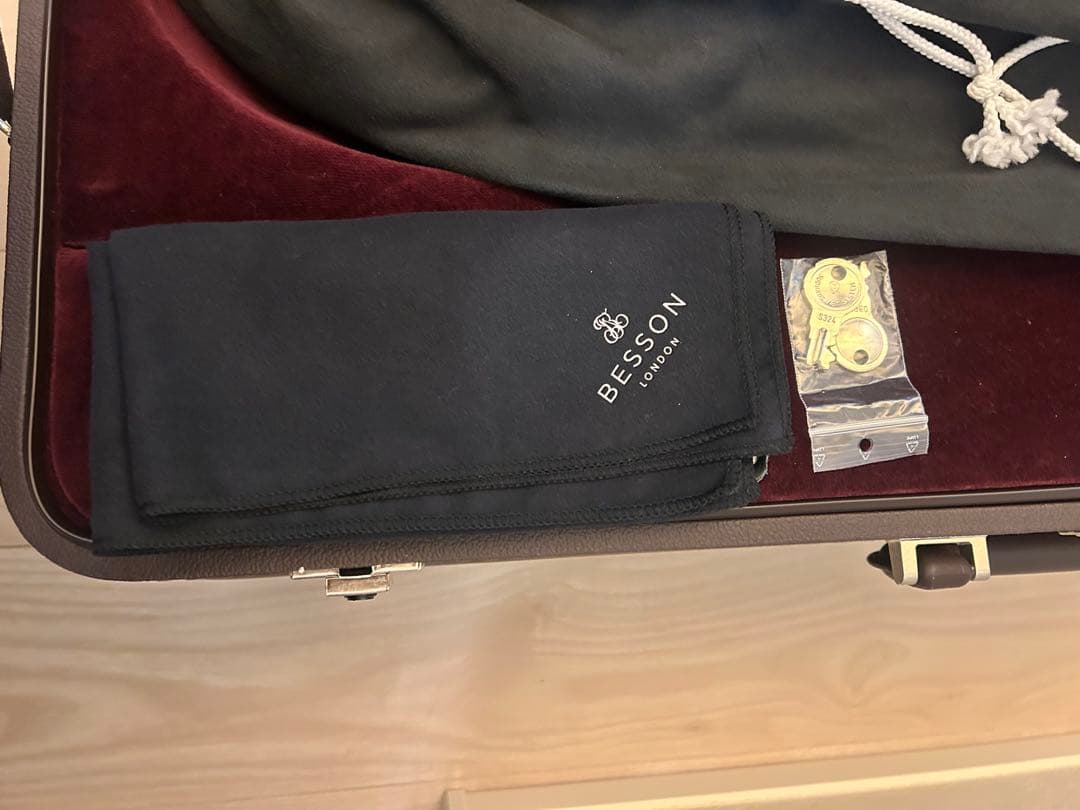 Besson BE767-2 ユーフォニアム 本体 ケース付き