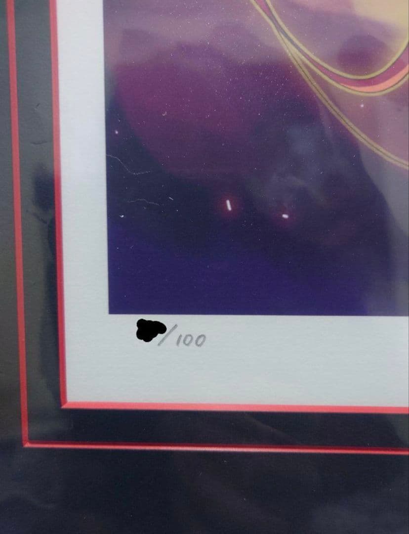 灼眼のシャナ　いとうのいぢ　直筆サイン入り　シリアルナンバー1桁　当時入場券付き