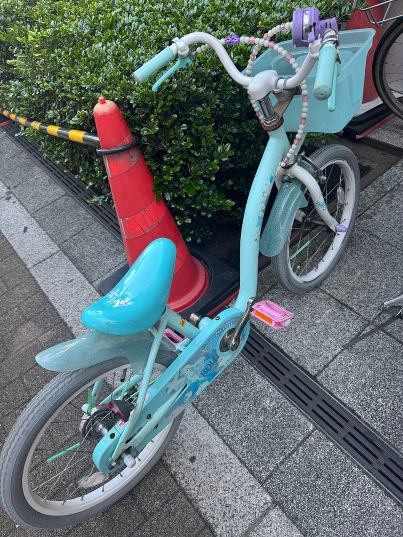 ディズニー アリエル18インチ 子供用自転車