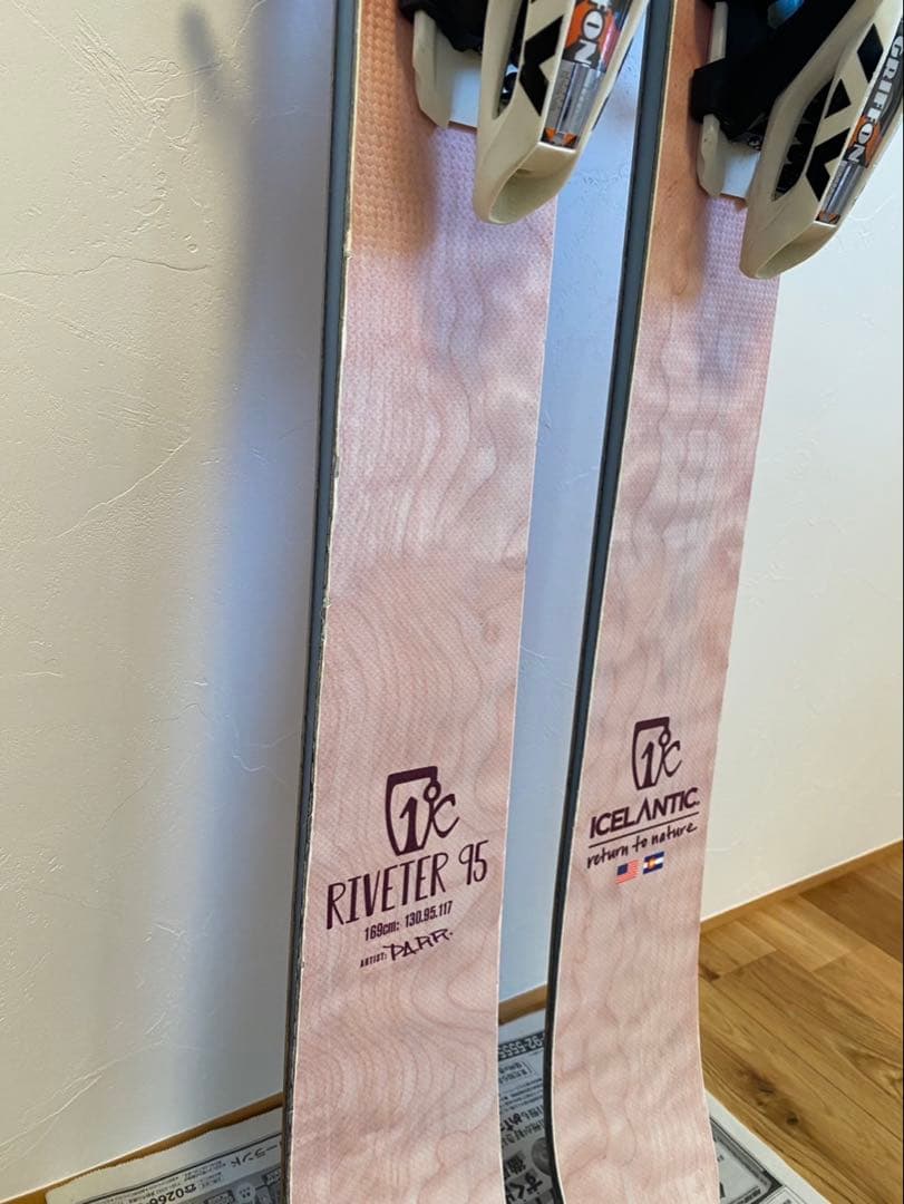 【美品】ICELANTIC RIVETER95 169㎝ GRIFFON 13