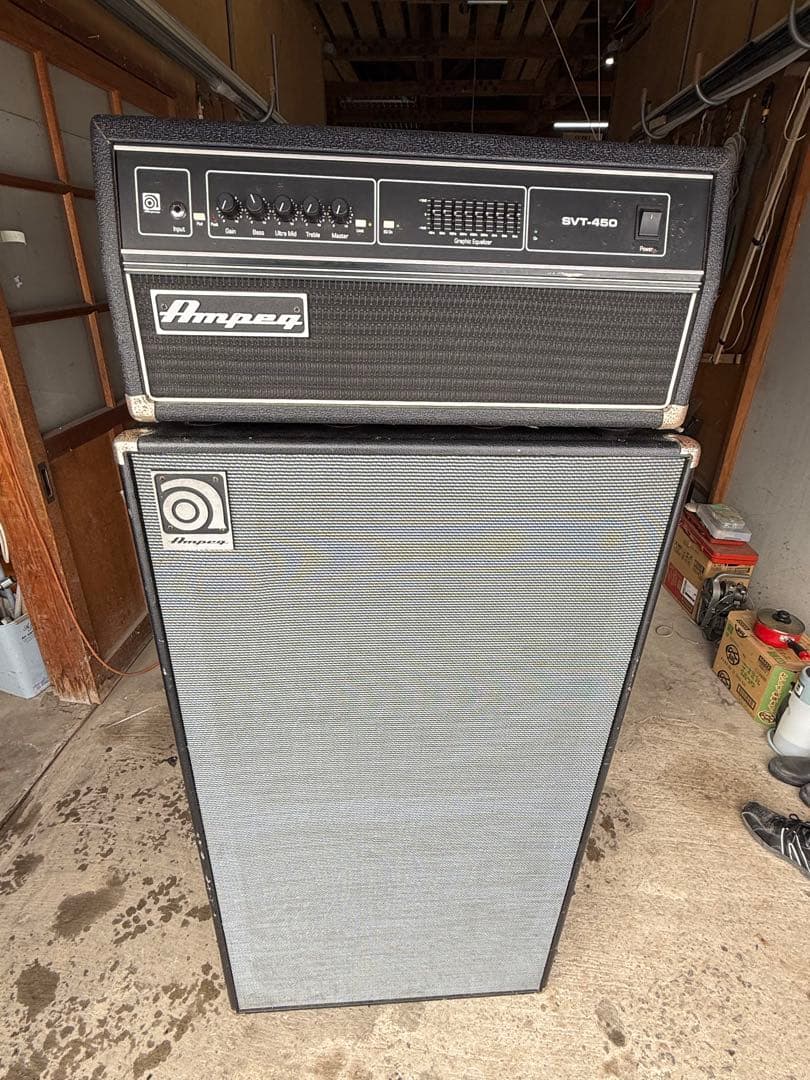 G Ampeg キャビネットSVT-810AV中古美品