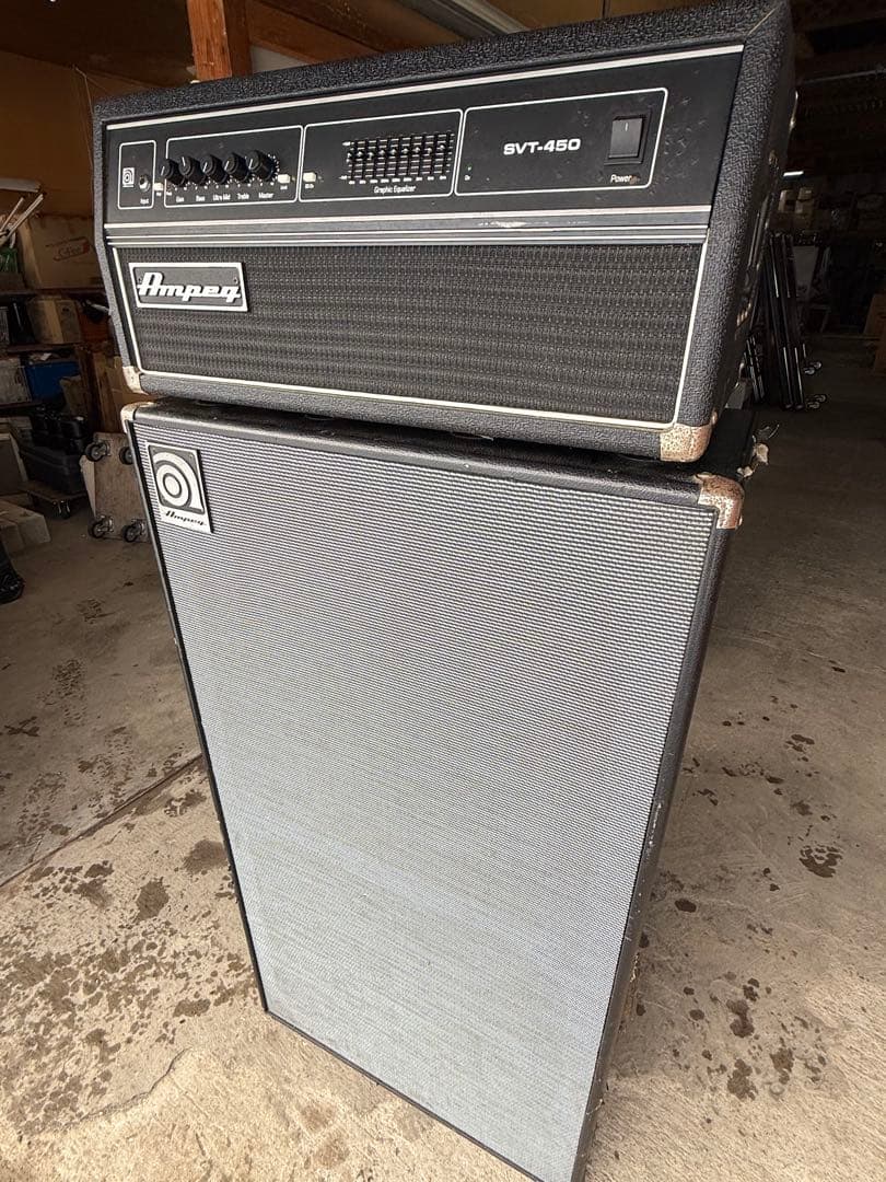 G Ampeg キャビネットSVT-810AV中古美品