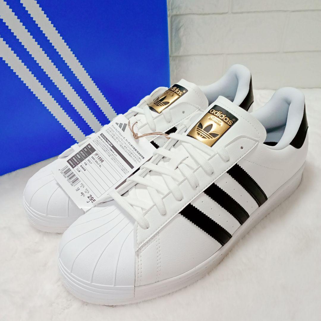 ❣️新品❣️adidas SS80 GOLF SL ゴルフ 白×黒 29.5