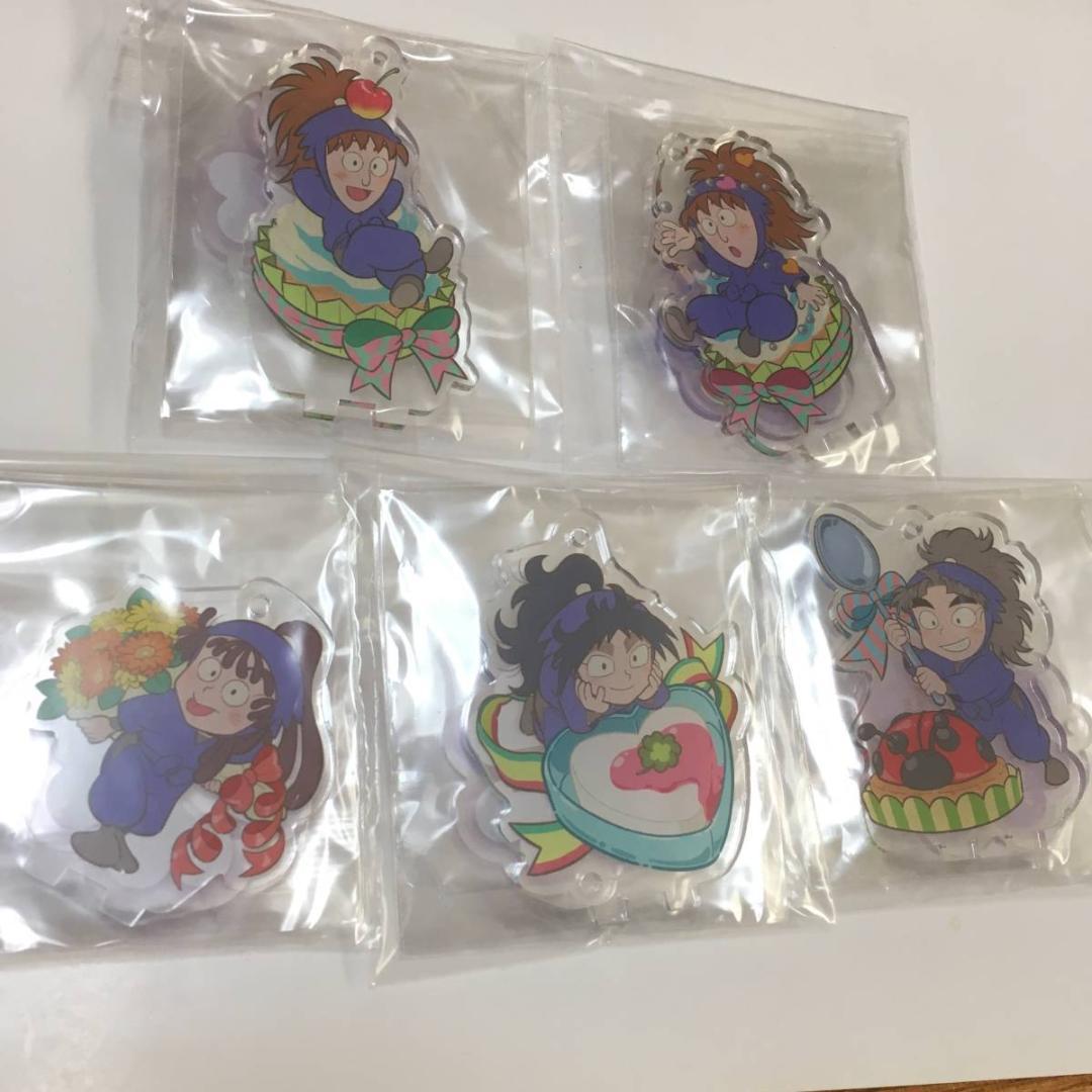 忍たま乱太郎 アニメイトカフェ スタンドアクリルキーホルダー セット 五年生