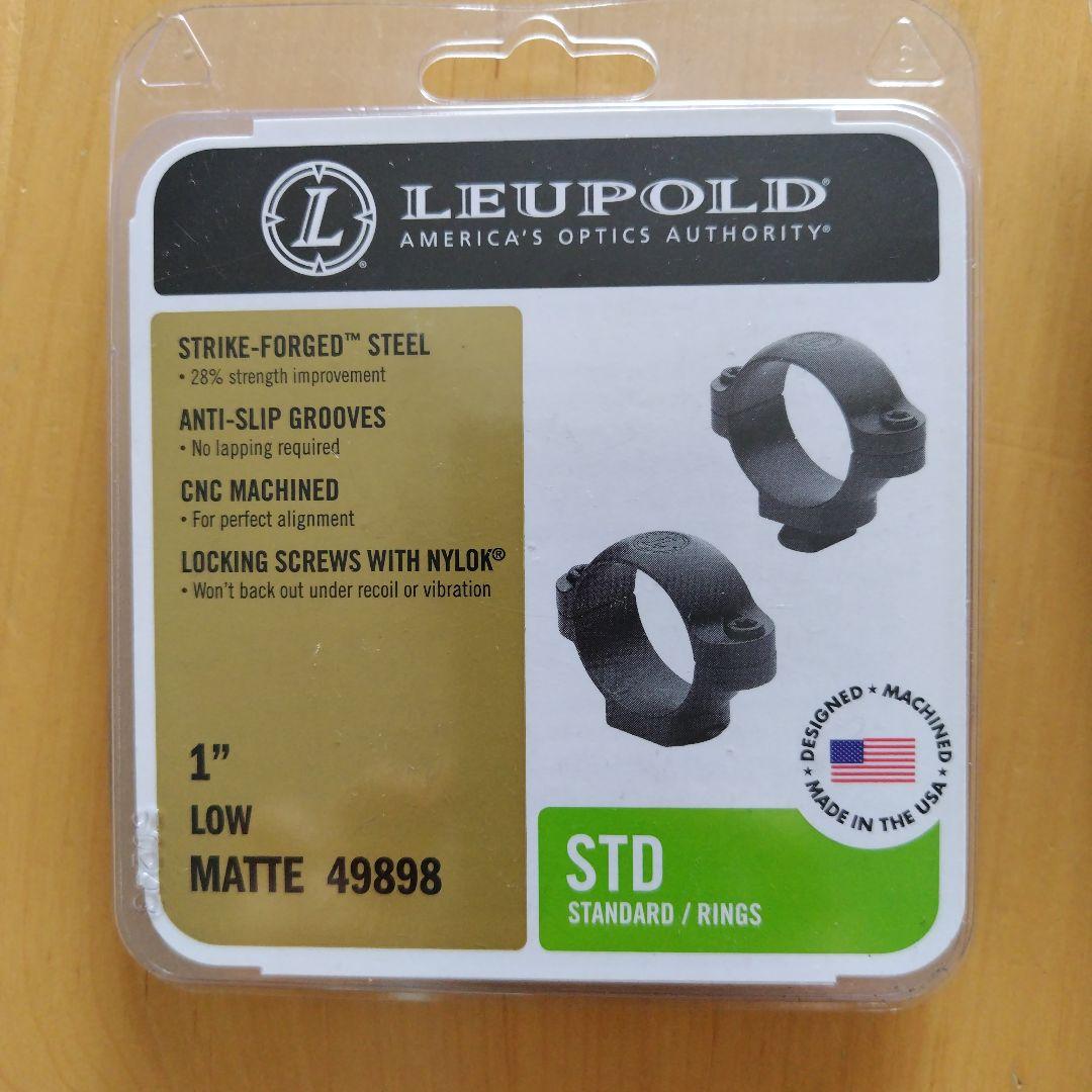 Leupold ■スタンダード リング　1インチ　LOW 49898　未使用