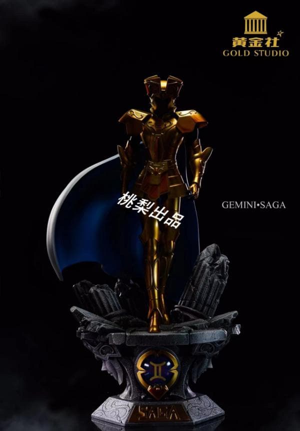 新品未開封　聖闘士星矢 黄金社 ジェミニサガ ガレージキット ガレキ スタチュー
