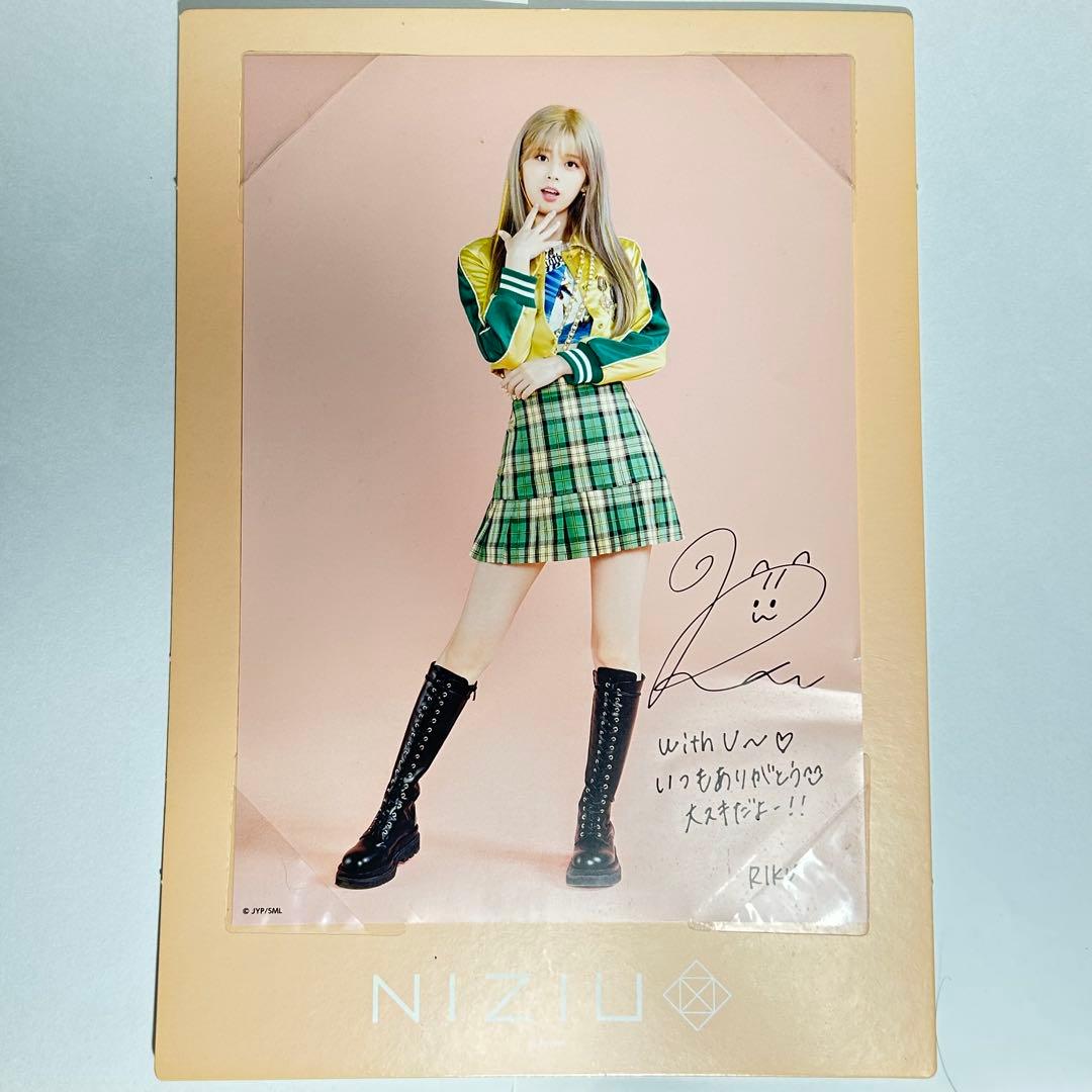 NiziU リク RIKU フォトコレクション賞 1番くじ 色紙ニジュー