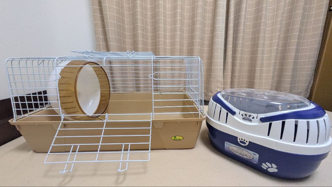 ハリネズミ飼育セット ケージ 回し車 キャリー