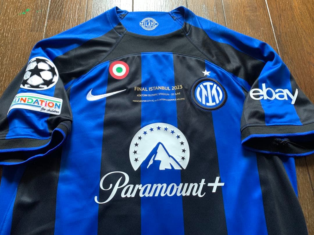 ナイキ正規品 インテル 22-23 ディマルコ CLファイナル ユニフォーム