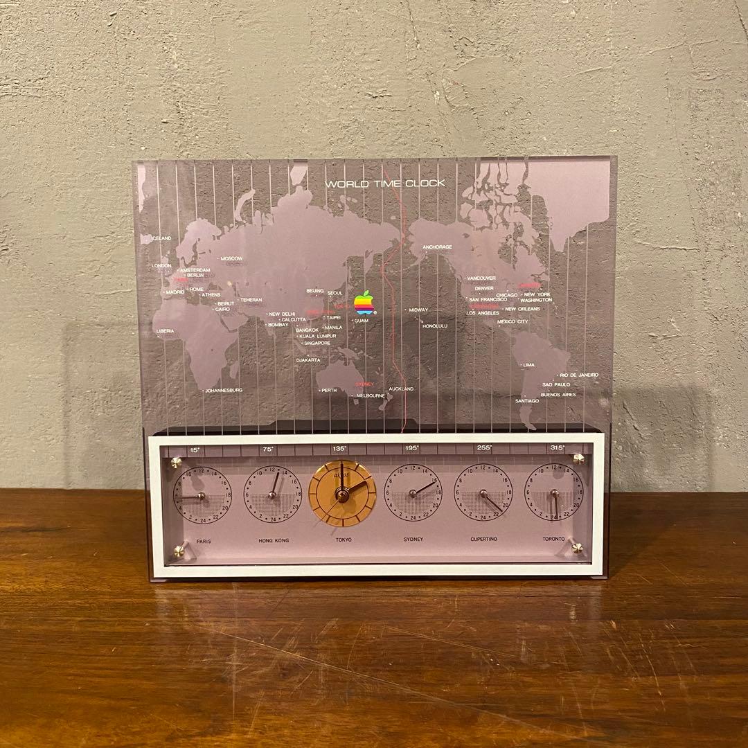 超希少 デッドストック Apple社内配布 ワールドタイムクロック コレクション