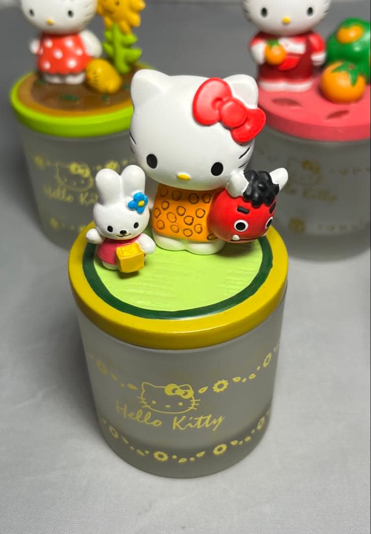 激レア　キティ　hello kitty アロマキャンドルポット　フィギュア　9個