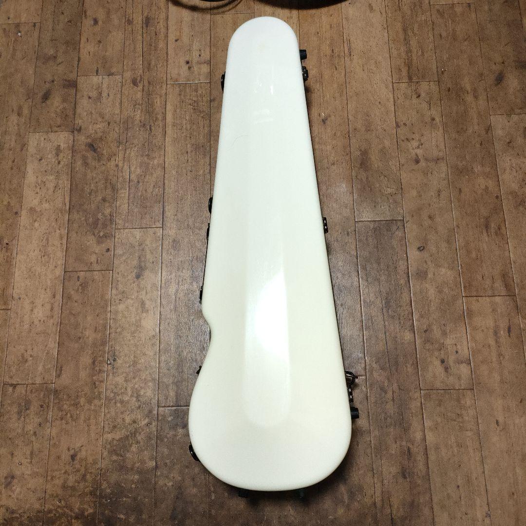 イーストマン　ホワイト バイオリンケース　 R＆Bell　エレキバイオリン