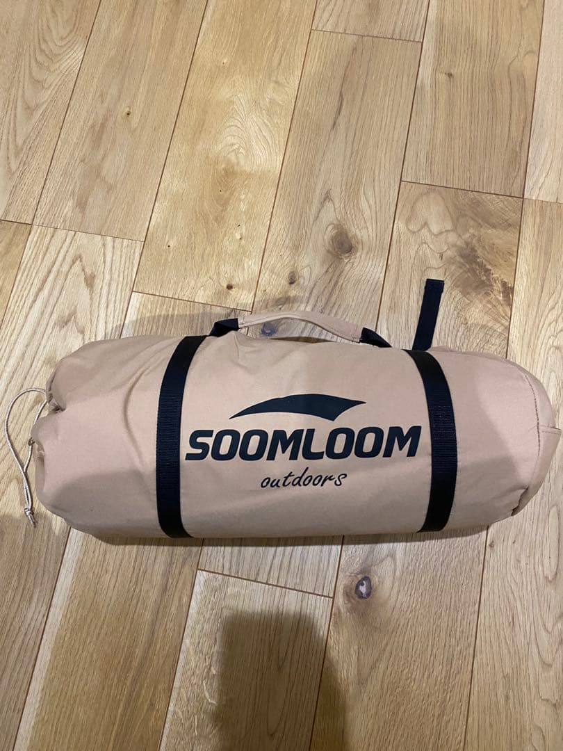 ★新品★SOOMLOOM TCタープ（ヘキサゴン） 4.2×4.1m カーキ