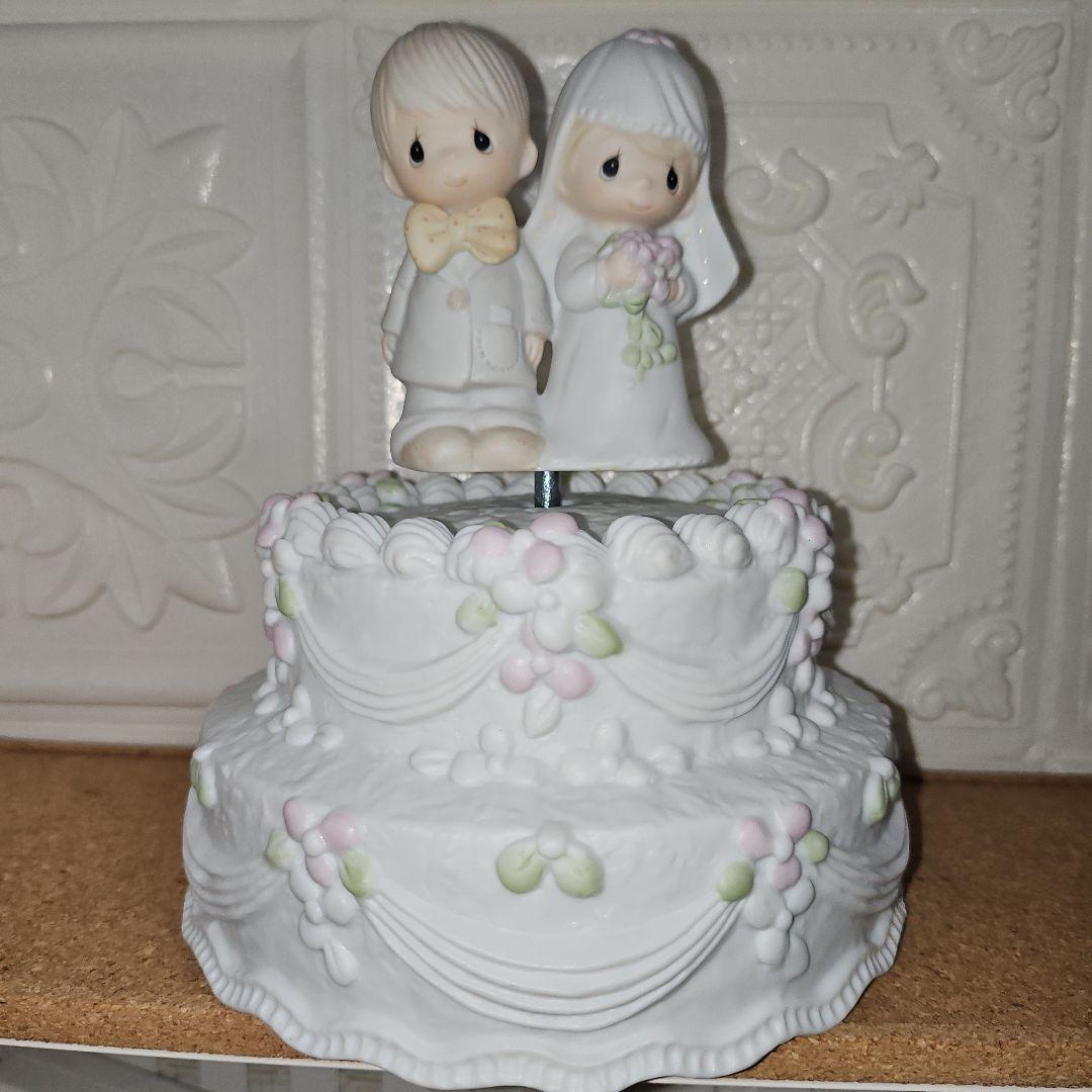 超激レア 1981年製 プレシャスモーメンツ ウェディング オルゴール 箱付き