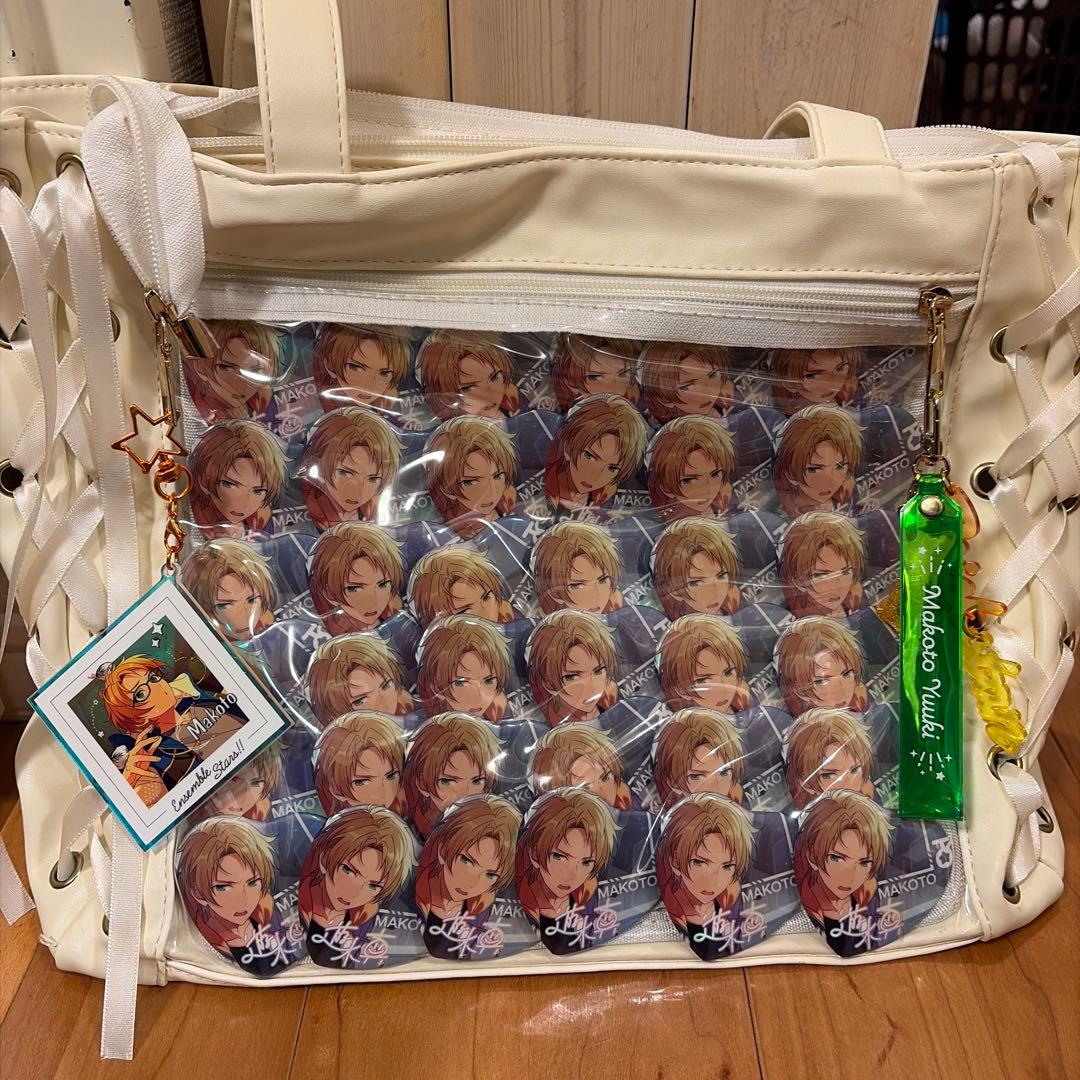 遊木真 中国 ホロハート缶バッジ 痛バ