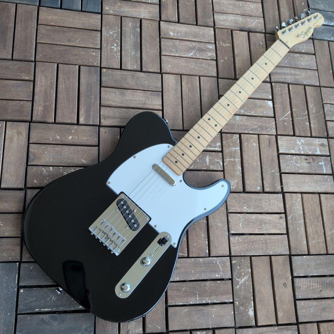 Squier by FENDER テレキャスター BLACK 美品！