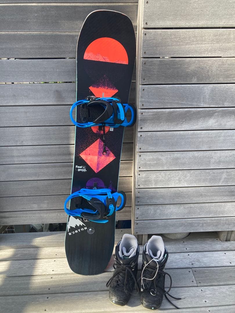 Burton Feelgood Smalls 135 3点セット 小中学生向け。