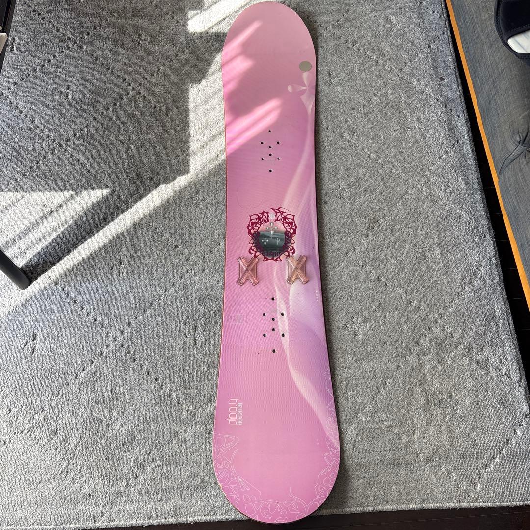 Burton スノーボード レディース用2005年製 ピンク