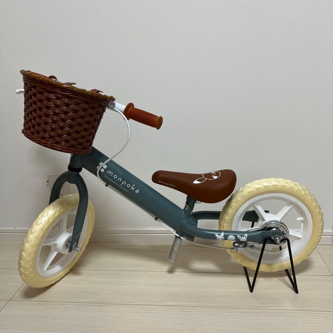 【本日値下げ最終日】モンポケ キックバイク ストライダー 12インチ ポケモン