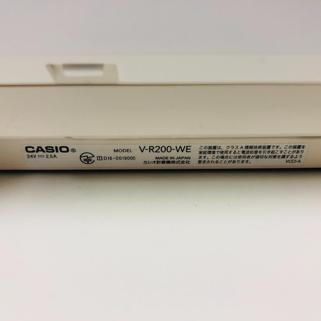 【送料無料】CASIO レジスター V-R200 難あり