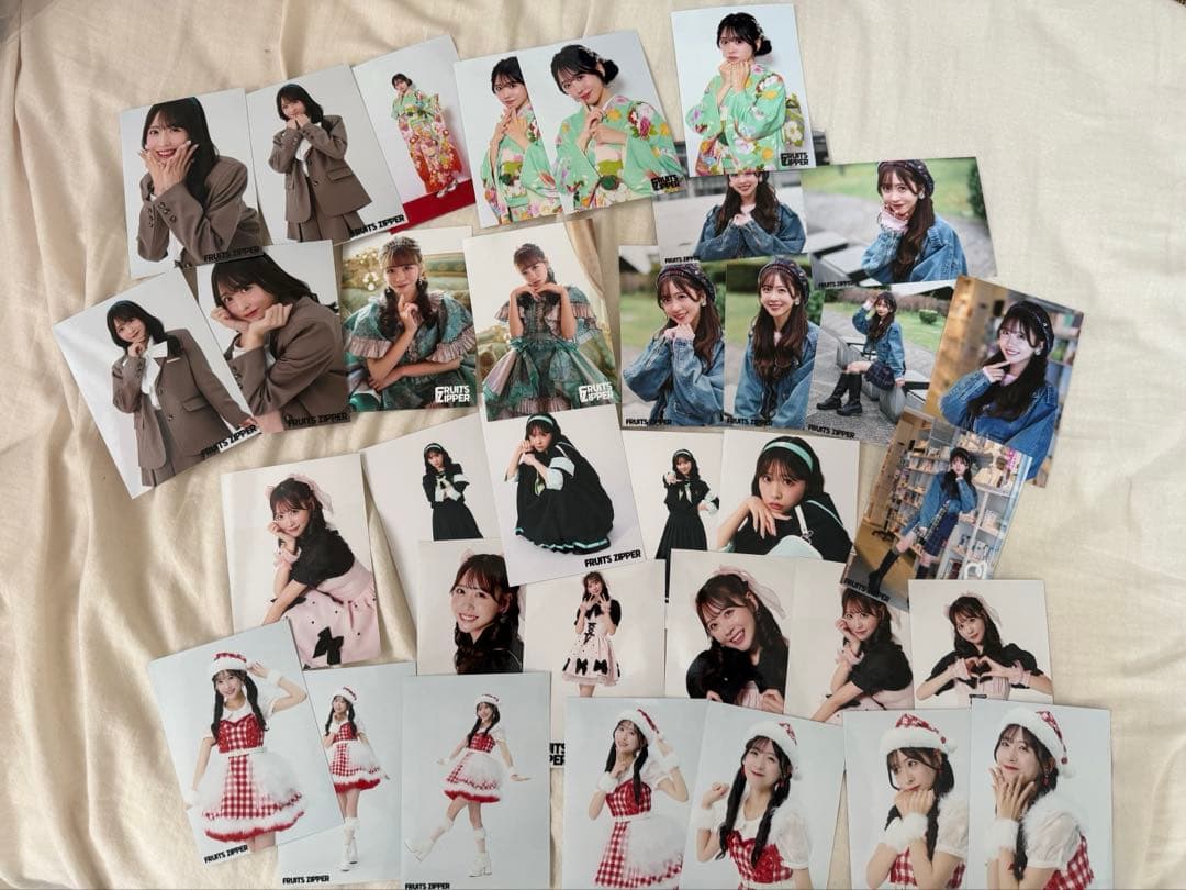 FRUITS ZIPPER 櫻井優衣　生写真セット