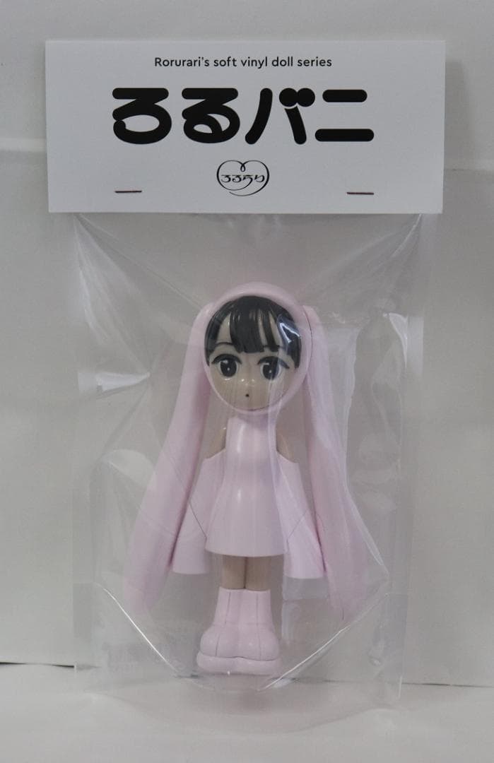 ろるらり ろるバニ新品baby pink50点限定32/50ソフビVINYL限定