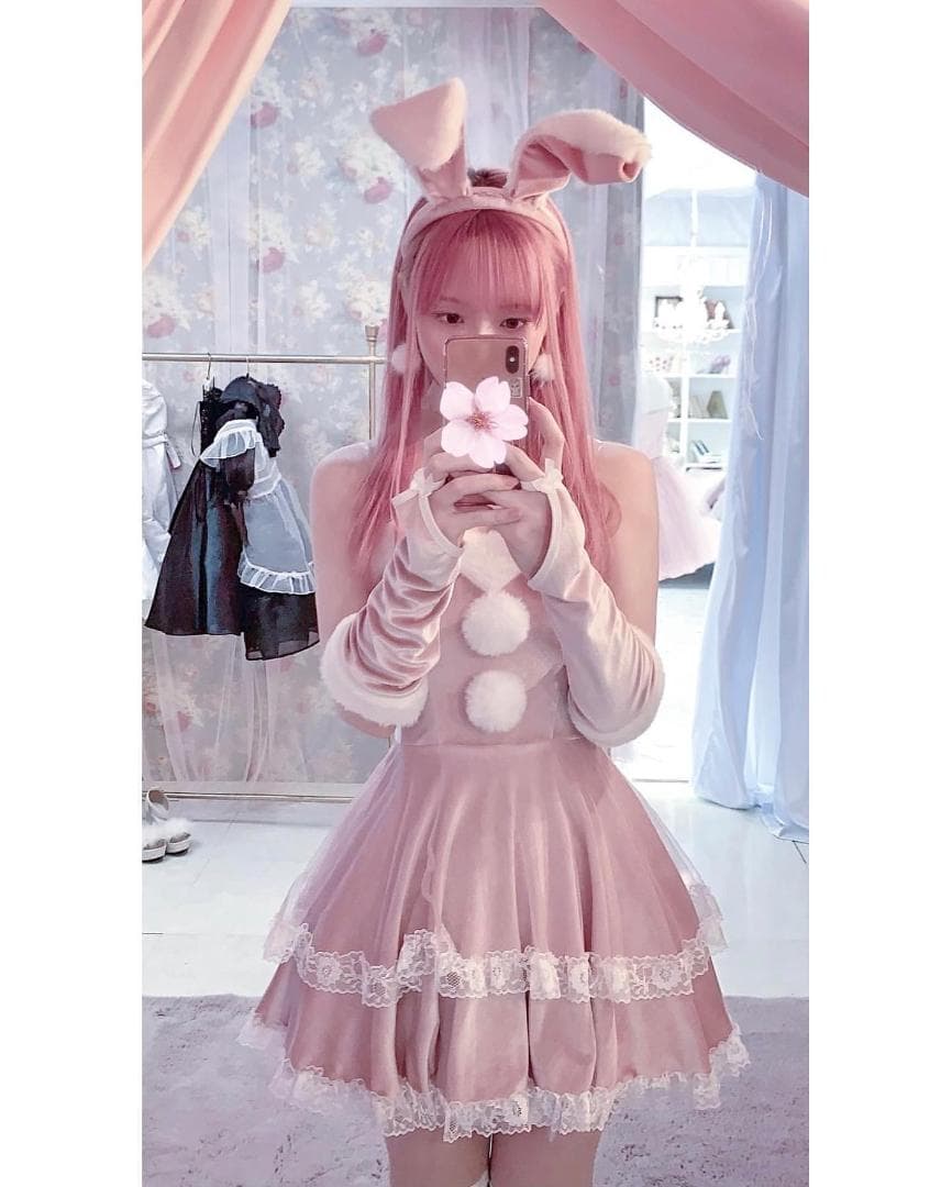 ろるらり ろるバニ新品baby pink50点限定32/50ソフビVINYL限定