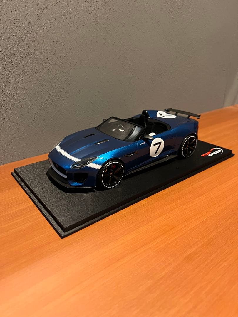 自動車 jaguar project 7 1/18 topspeed