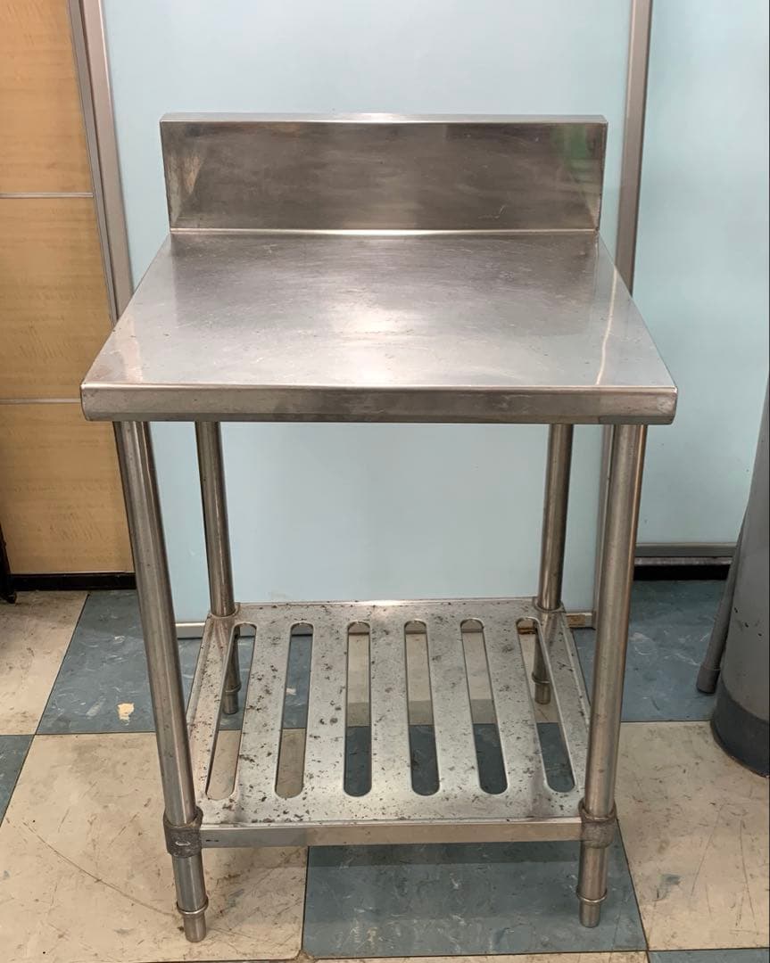 業務用ステンレス作業台 調理台 高さ960㎜×幅600㎜×奥行600㎜