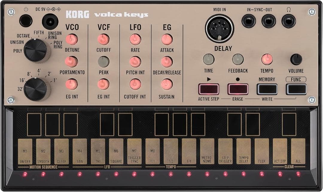 【新品】KORG volca keys アナログシンセサイザー