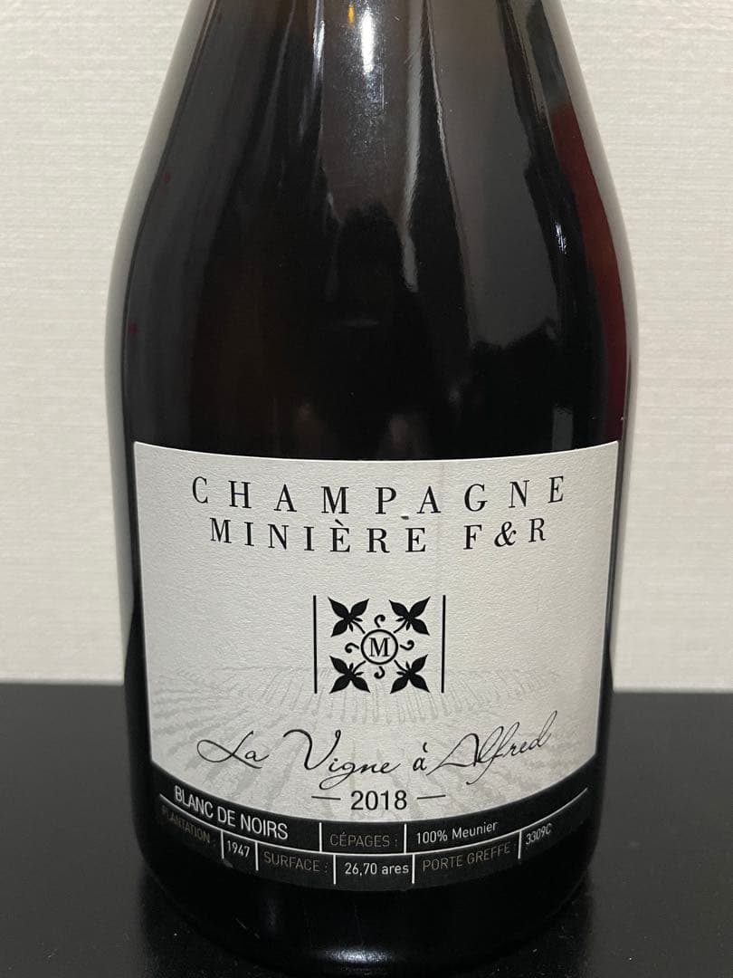 MINIERE F&R シャンパン 2018/ミニエール