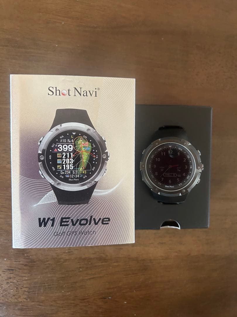 ゴルフウォッチ　ShotNavi W1 Evolve GPSナビ