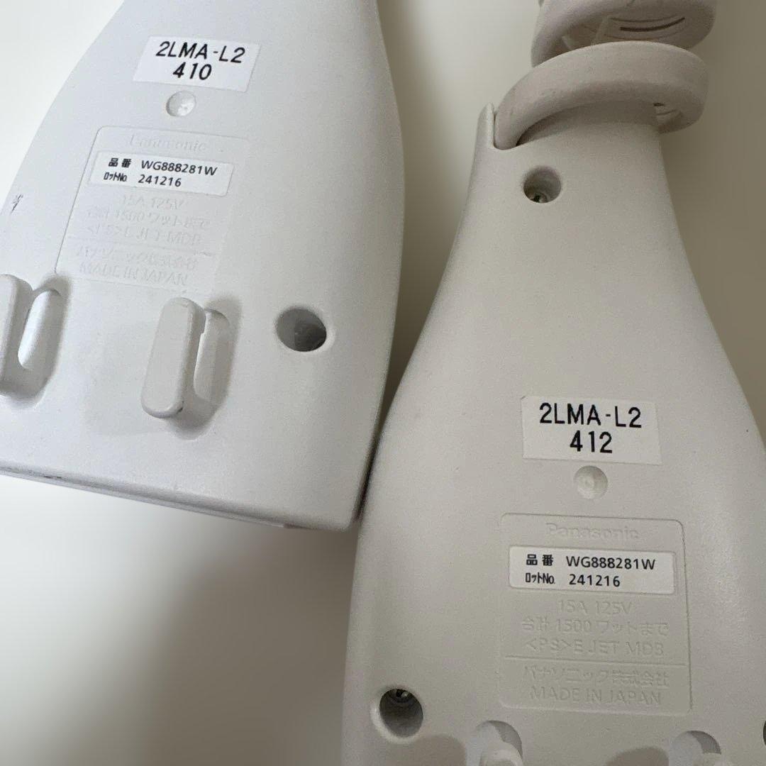 Panasonic WG888281W 2個 リーラーコンセント　パナソニック店