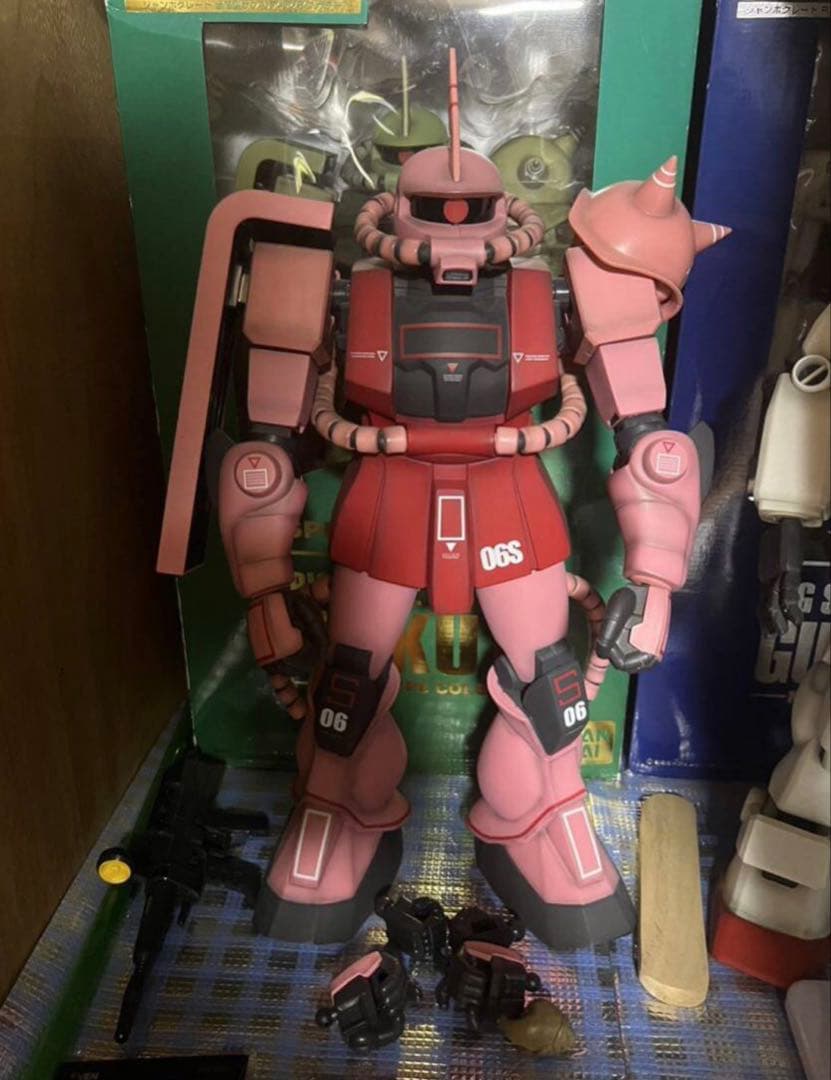 機動戦士ガンダム 一年戦争　ジャンボグレードシリーズ　シャア専用ザクⅡ